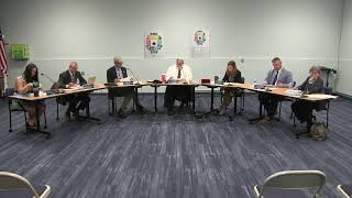 Board of Education Regular Meeting August 19th 2024 [upl. by Leahcimrej]