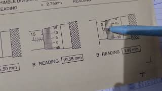 Micrometer reading in tamil  How to take reading in micrometer [upl. by Alabaster]