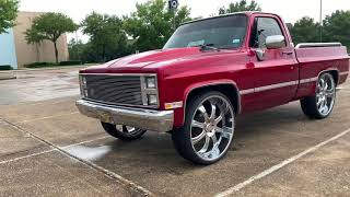 1983 Chevy C10 on 28s [upl. by Erreip458]