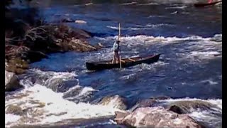 Balance while Poling a Canoe [upl. by Bethesda]