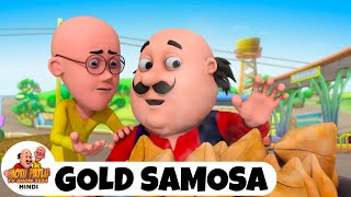 Gold Samosa  Comedy Funny Cartoon  मोटू पतलू  Full Ep 59  Motu Patlu Show 2024 [upl. by Ephrem]