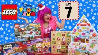 Day 7  LEGO amp Tsum Tsum Advent Calendars 2016  COUNTDOWN TO CHRISTMAS  KiMMi THE CLOWN [upl. by Lainad]