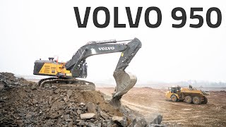 The Volvo 950 Excavating 750000 Yards of Rock [upl. by Ellehcirt]