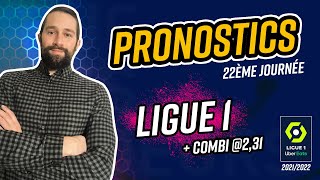 Pronostic Ligue 1  Nos pronostics foot pour la 22ème journée – Lyon SaintEtienne PSG Reims … [upl. by Korenblat17]