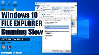 Windows File Explorer Running SLOW  FIXED  Updated 2024 [upl. by Llertram]