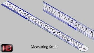 Modelling a Measuring Scale Autodesk Inventor Video Tutorial [upl. by Benton]