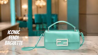 The Iconic Tiffany Blue Fendi Baguette  A Love Story [upl. by Alikat]