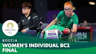 🇵🇹 Cristina Gonçalves Shines in the Womens Individual BC2 Final  Boccia  Paris 2024 Paralympics [upl. by Euqininod]