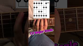 C Major Scale  4th Form shorts [upl. by Melleta]