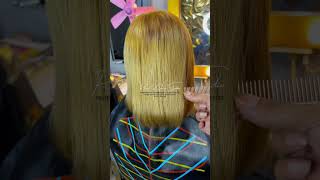 Hair Color Refresh And Cysteine Straight muntinlupasalon alabangsalon homeservicesalon [upl. by Asiuol866]