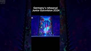 🇩🇪 Germanys rehearsal Junior Eurovision 2024 Bjarne  Save The Best For Us [upl. by Letisha]