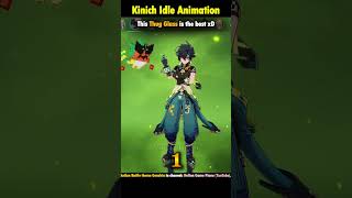 Kinich all Idle Animations in Genshin Impact [upl. by Eivla]