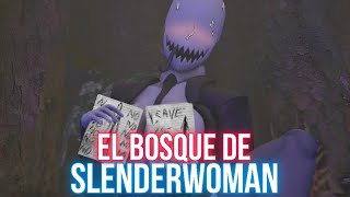 YENDO Al BOSQUE De SLENDERWOMAN  CREEPYWAIFU 1 [upl. by Brick273]