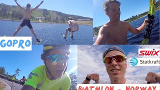 GoPro  Biathlon TrainingCamp in Gautefall and Lillesand  Team Statkraft Oslofjord [upl. by Huskey]