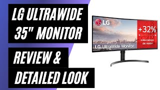 LG UltraWide Curved Monitor 35WN65C  Review amp Detailed Look [upl. by Odnarb479]