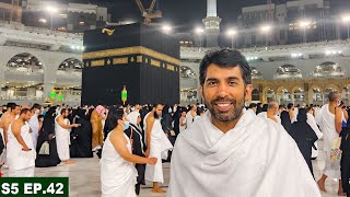 Visiting Makkah and UMRAH Saudi Arabia 🇸🇦 ZubairRiazz  S05 EP42  PAKISTAN TO SAUDI ARABIA TOUR [upl. by Egduj671]