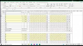 Golf Spreadsheet  Individual or Team Stableford Results [upl. by Annohsed847]