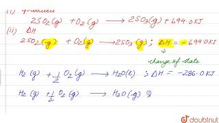 THERMOCHEMICAL EQUATIONS [upl. by Eelorac]