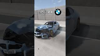 MercedesBenz vs BMW mercedes bmw beamngdrive [upl. by Ramled]