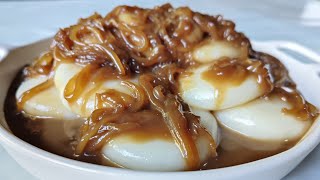 Palitaw With Bukayo  Easy Palitaw Recipe Yummy And Sweets [upl. by Bryan782]