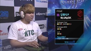 SPL2015 MyuNgSiKPRIME vs PetSTYoe Set2 Overgrowth EsportsTV Starcraft 2 [upl. by Gavrila]