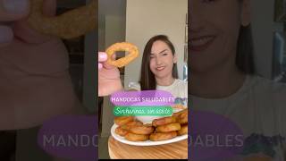 Receta de MANDOCAS SALUDABLES 😋🫶 short recetasaludable mandocas recetasfaciles receta [upl. by Zetrok]