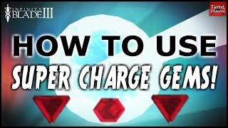 Infinity Blade 3 HOW TO USE ALL SUPER CHARGE GEMS [upl. by Izak800]