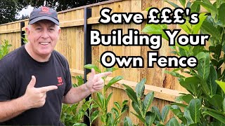 Save Thousands By DIY Fence Building Stepbystep Guide [upl. by Gower3]