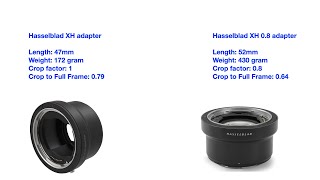 Hasselblad XH adapter overview adapting Hasselblad HC and HCD lenses to X2D and X1D mark ii [upl. by Foley]