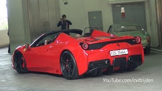 Ferrari 458 Speciale Aperta  Loud Capristo Exhaust  Acceleration [upl. by Olecram]