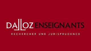 Dalloz fr Enseignants recherche de jurisprudence [upl. by Hayse]