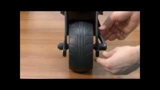 Motocaddy Technical Video  Adjusting the Front Wheel [upl. by Esilanna]