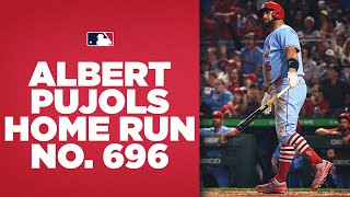 6️⃣9️⃣6️⃣  HISTORY FOR ALBERT PUJOLS [upl. by Uhn]