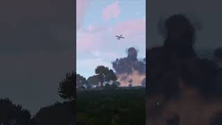 Devastated S750 air defence system fails to detect A10 Warthog attack usarmy shorts arma3 [upl. by Aerdnwahs132]