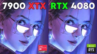 RX 7900 XTX Vs RTX 4080  Test With Ray Tracing [upl. by Hanoj632]