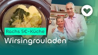 Wirsingrouladen mit Hackfleischfüllung und Kartoffelpüree Rachs 5€Küche  Gewusst wie [upl. by Marashio875]