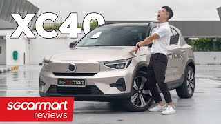 2022 Volvo XC40 Recharge Plus 69 kWh  Sgcarmart Reviews [upl. by Eitteb]