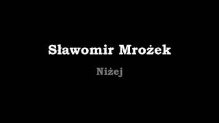 Sławomir Mrożek opowiadanie Niżej [upl. by Aisad]