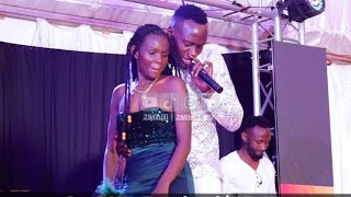 Dem Wa Facebook amp Obinna Romantic Dance At Their HomeComing Show In Kitale [upl. by Pronty826]