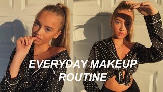 MY EVERYDAY MAKEUP ROUTINE  EMMA ELLINGSEN [upl. by Ammeg]