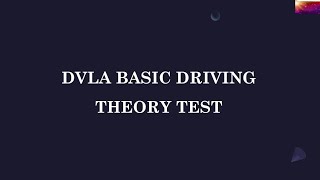 Basic Driving Theory Test with Questions amp Answers dvla ghana africa roadsigns trafficsignals [upl. by Lolita987]