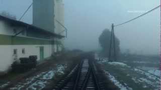 Gmundner Bahn  Führerstandsmitfahrt  SteyrermühlLambach Fahrt im Nebel [upl. by Nowell410]