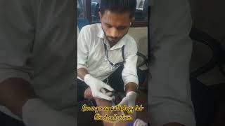 Emergency pathology lab blood collection doctor short  video  t training nursing  laboratory [upl. by Lehpar75]