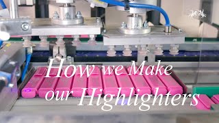 How we make our highlighters FaberCastell [upl. by Thirzi]