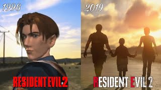 RE2 TRUE ENDING Comparison 🔥 1998 VS 2019 [upl. by Leanne]