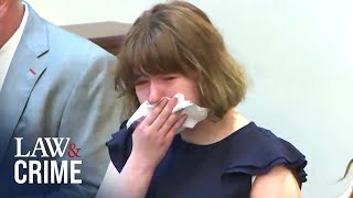 Carly Gregg Sobs After Receiving Guilty Verdict For Murdering Mother [upl. by Eugor348]