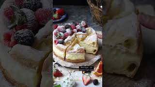 Polish Carpathian Cream Cake Karpatka Recipe [upl. by Ierdna284]