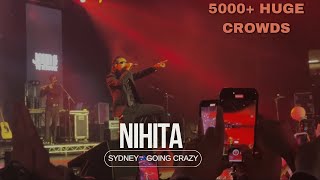 Nihita 🔥 John amp The locals  Sydney 🇦🇺concert gone crazy [upl. by Adnorrehs273]