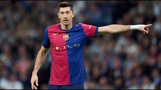 Gol de Robert Lewandowski  Real Madrid vs Barcelona 04 Resumen  Liga 2024 2025 [upl. by Ainorev]