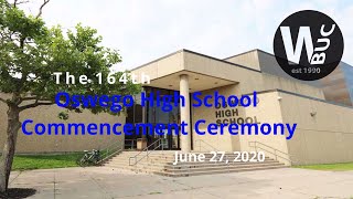 2020 Oswego High School Commencement Ceremony [upl. by Anni]